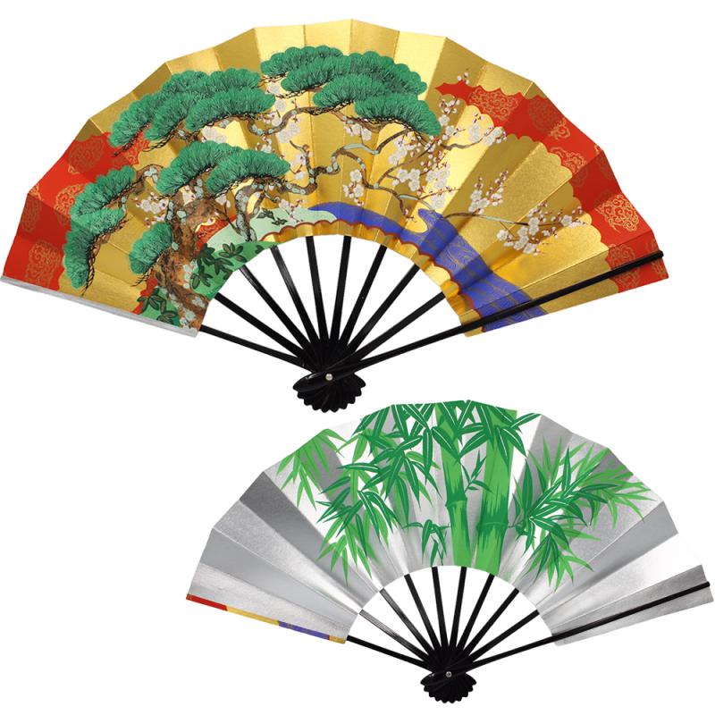 松竹梅/青竹(9寸5分　金銀地)