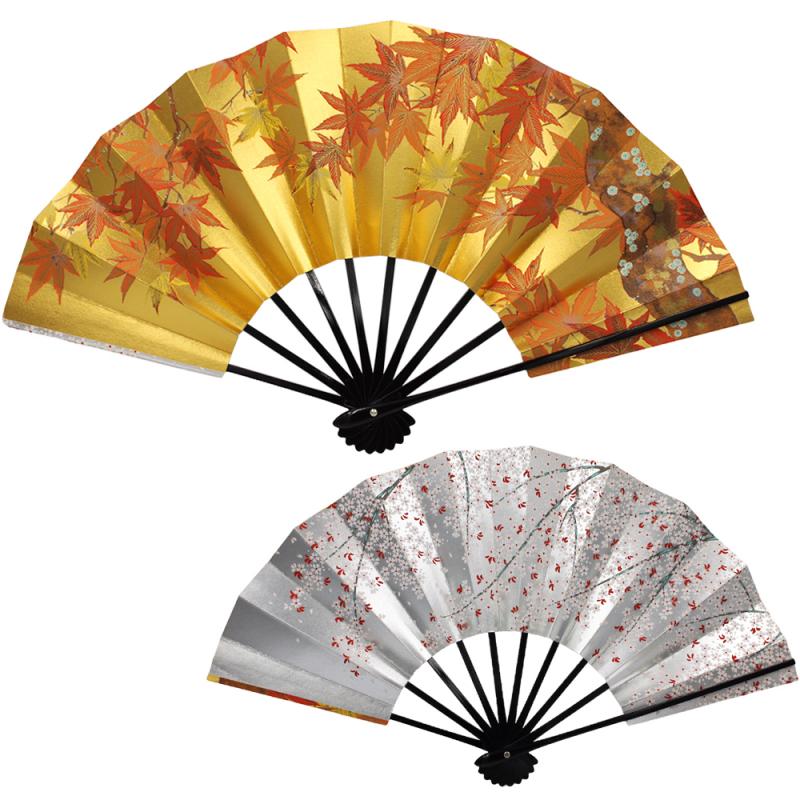 紅葉/金平糖桜(9寸5分　金銀地)