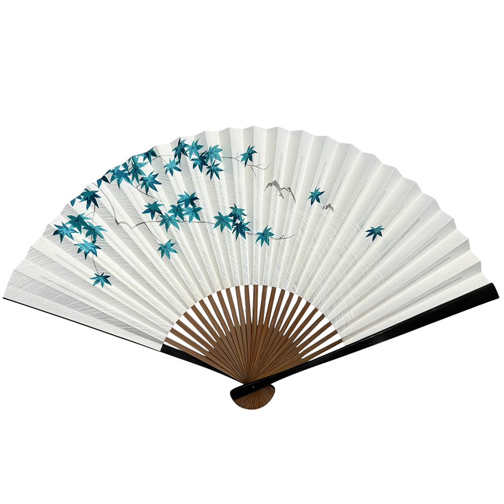 青もみじ　「紳士扇子」