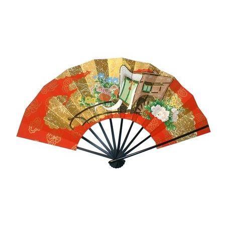 九寸　金もみ地　御所車
