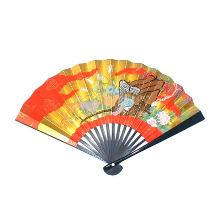 5寸　金地　御所車