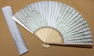 琳派波扇と袋